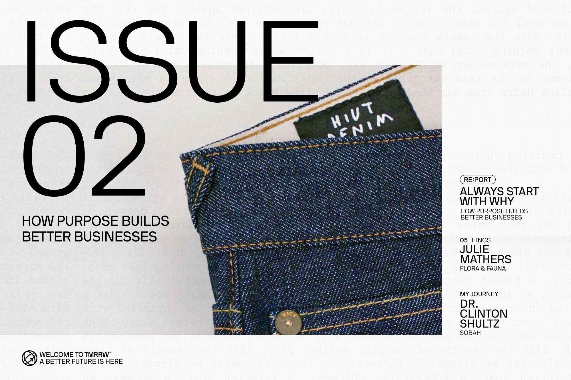 Issue 02: Purpose isn't just why you exist, but how you succeed